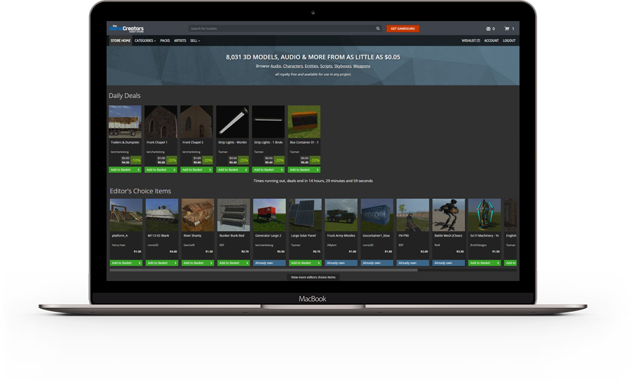 GameGuru Store